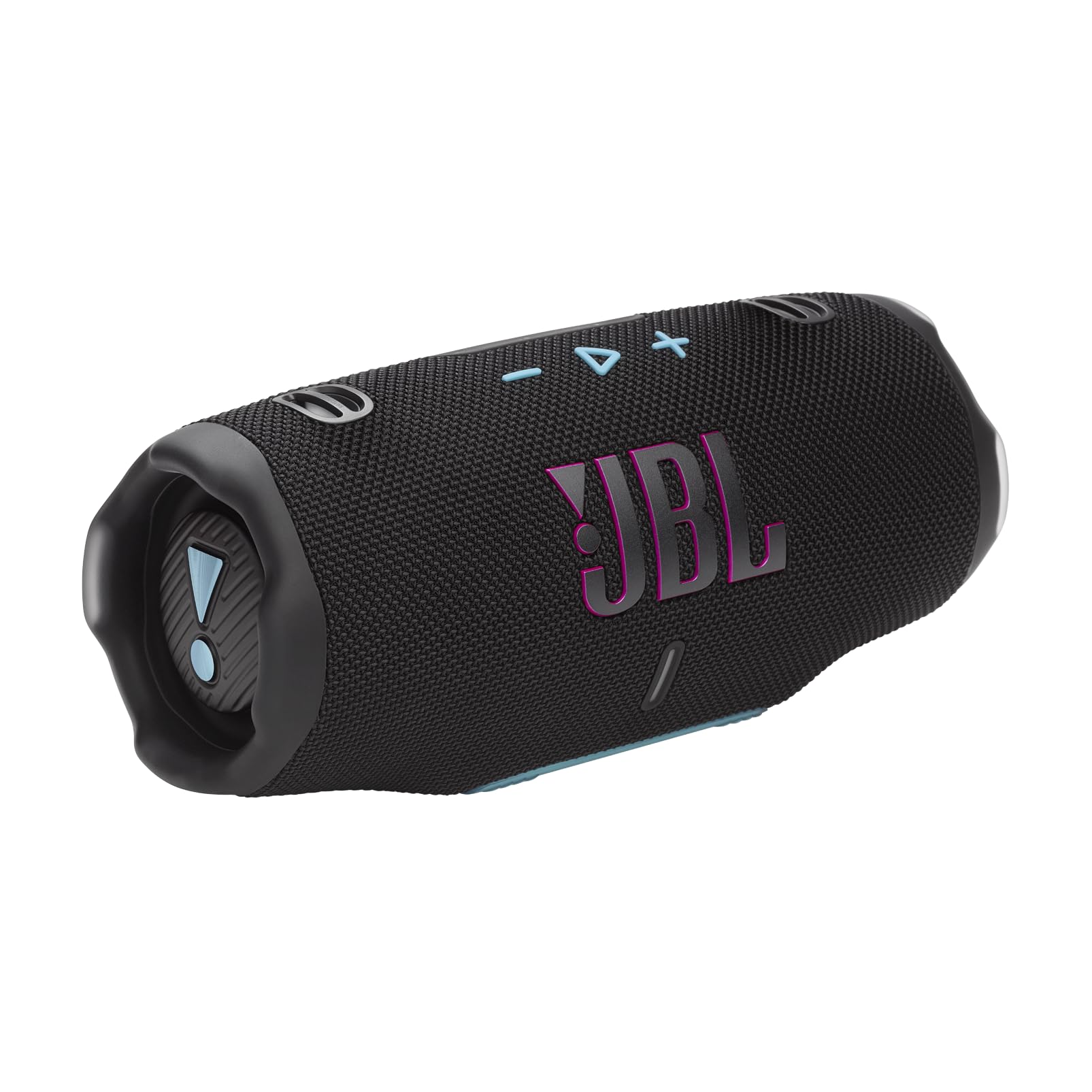 JBL Charge 6 - Portable Waterproof & Drop-Proof Bluetooth Speaker, Bold JBL Pro Sound with AI Sound Boost, 28Hrs of Playtime, Built-in powerbank & Comes with a Sturdy/Removable Carrying Strap (Black)