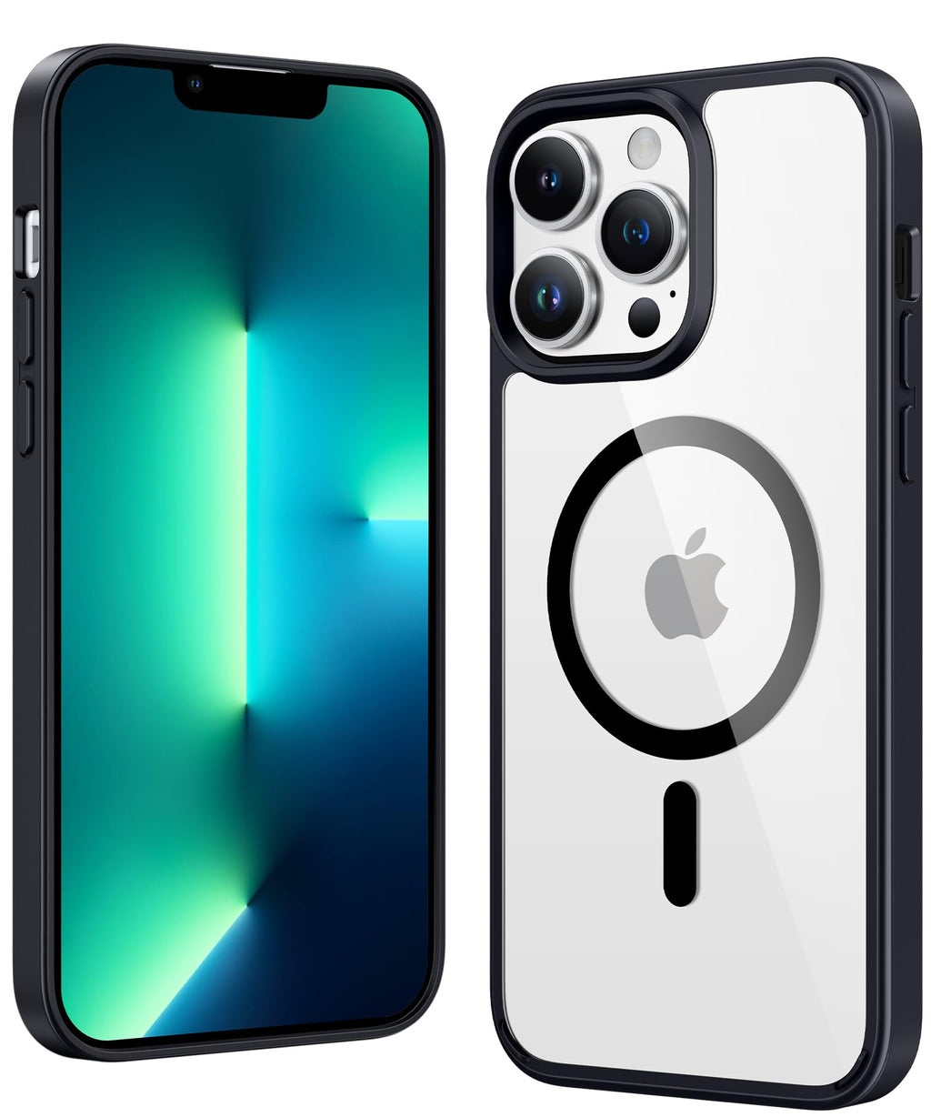 FNTCASE for iPhone Case Clear Magnetic Compatible with Magsafe