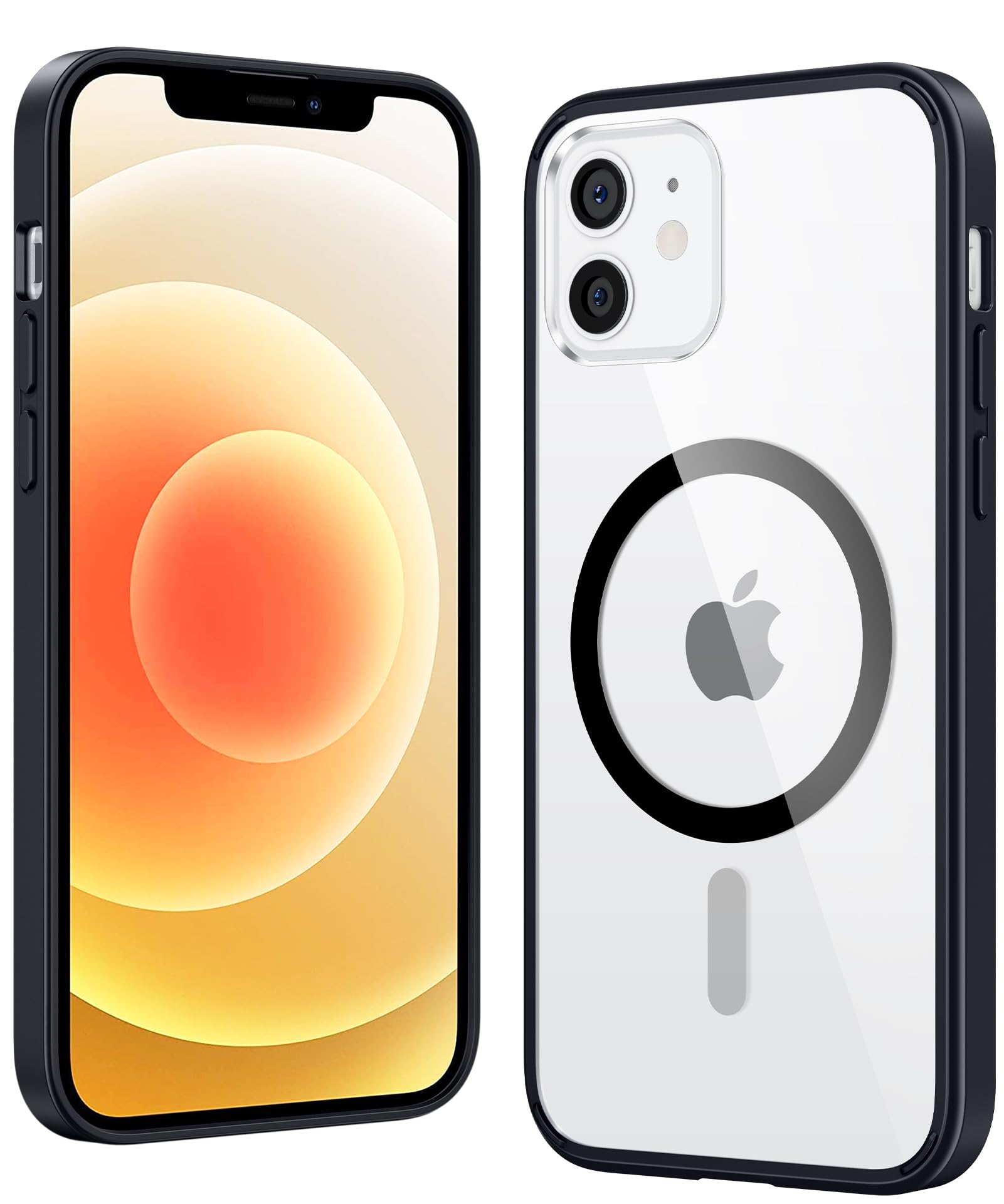 FNTCASE for iPhone Case Clear Magnetic Compatible with Magsafe