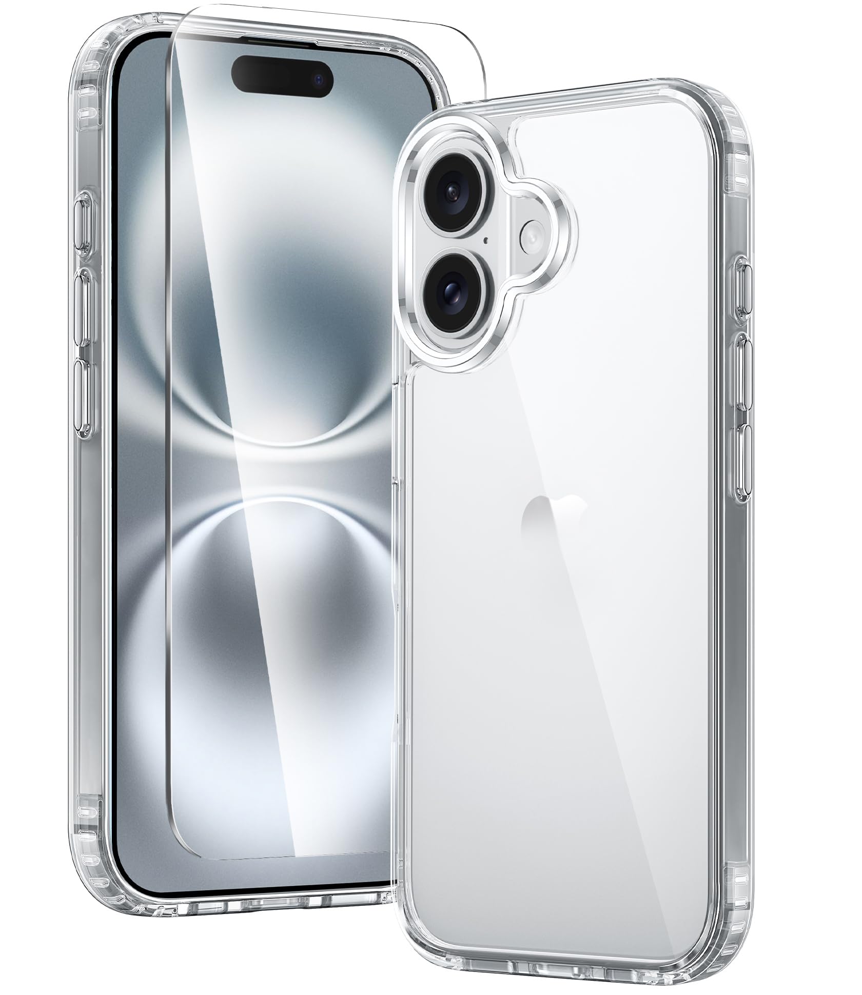 FNTCASE for iPhone Case Clear Magnetic Compatible with Magsafe