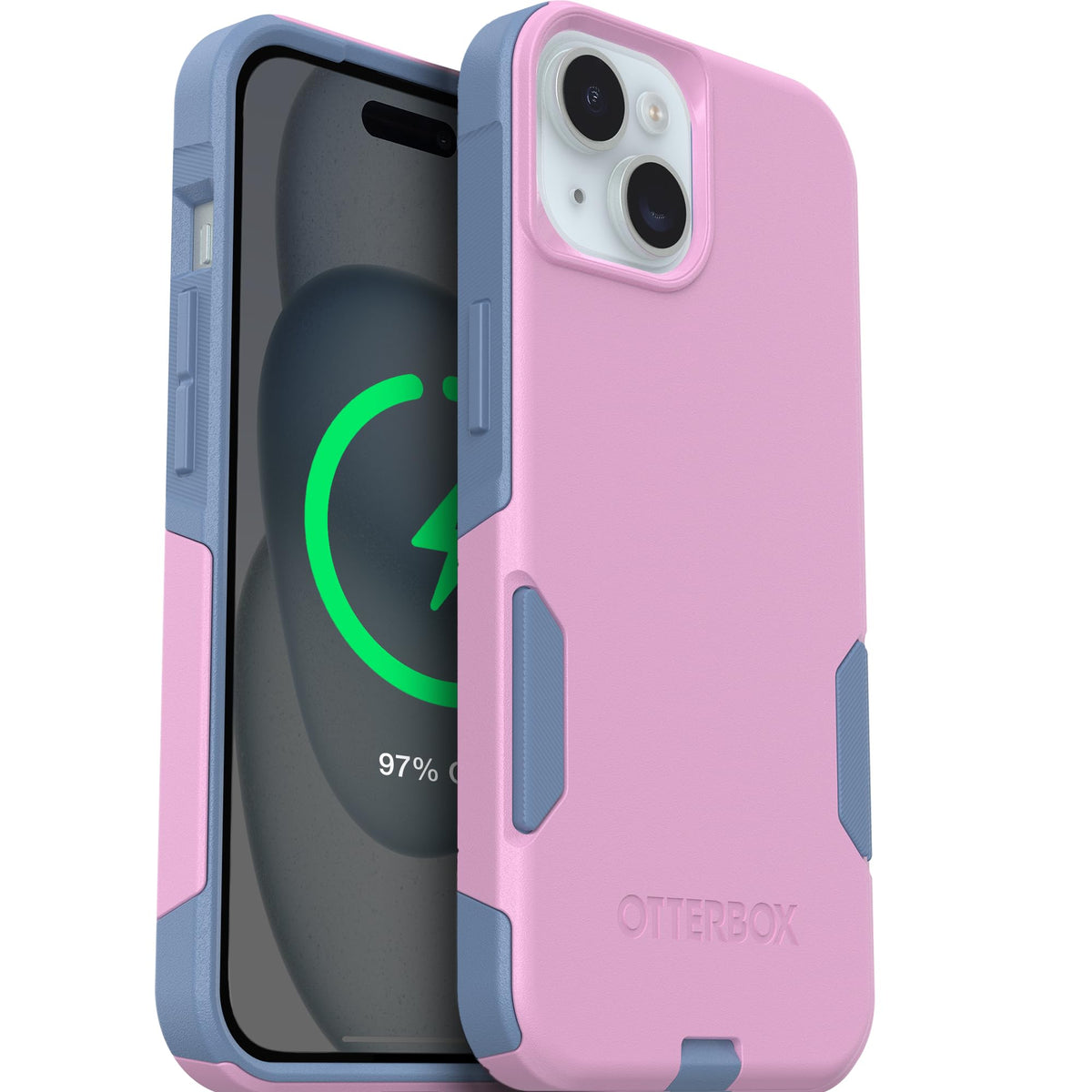 OtterBox iPhone 17e, 16e, 15, 14, 13 Commuter Series Case - Black & Blue