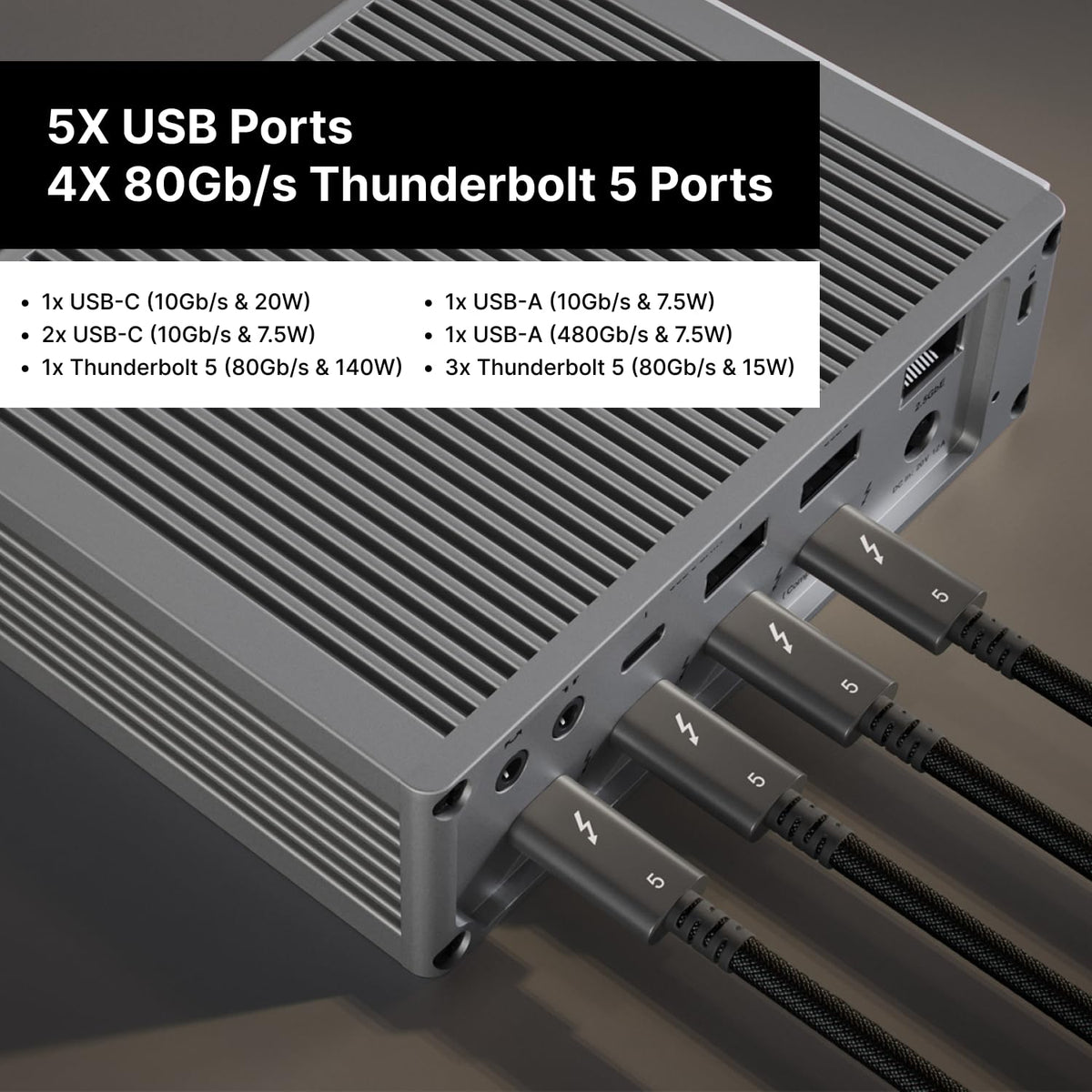 CalDigit Thunderbolt 5 TS5 Docking Stations
