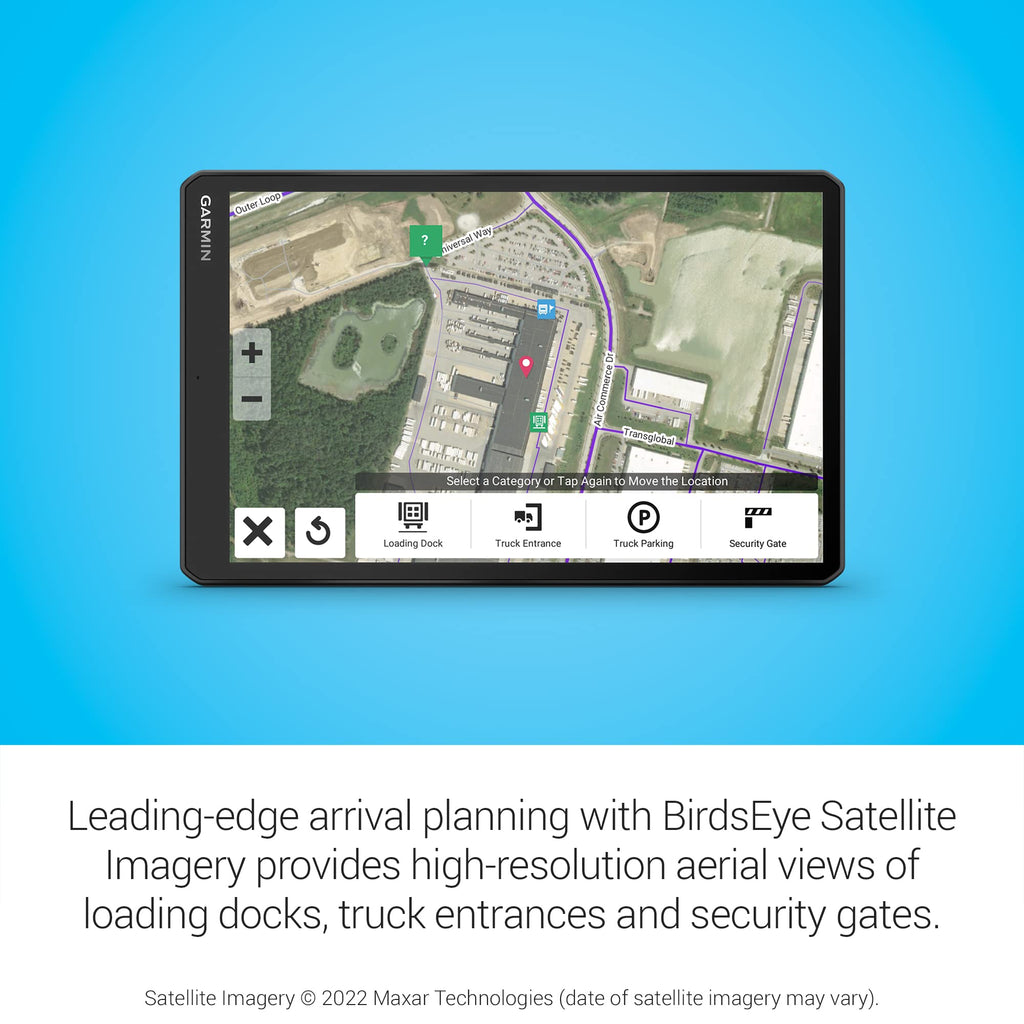 Garmin dēzl OTR1010 10-Inch GPS Truck Navigator