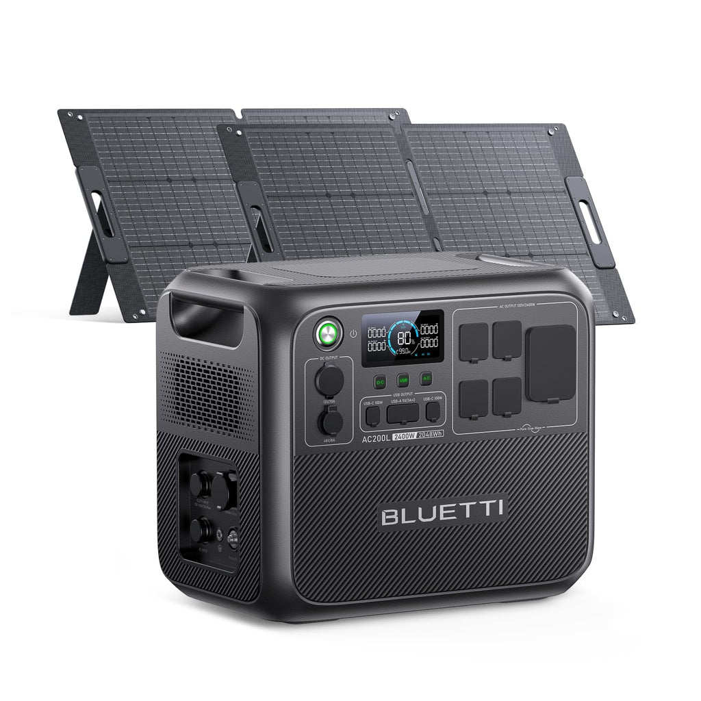 BLUETTI AC200L 2048Wh LiFePO4 Portable Power Station