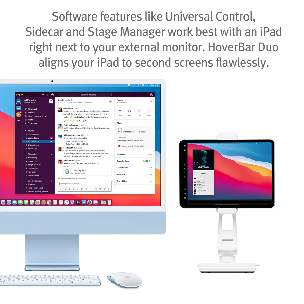 Twelve South HoverBar Duo for iPad/iPad Pro/Tablets