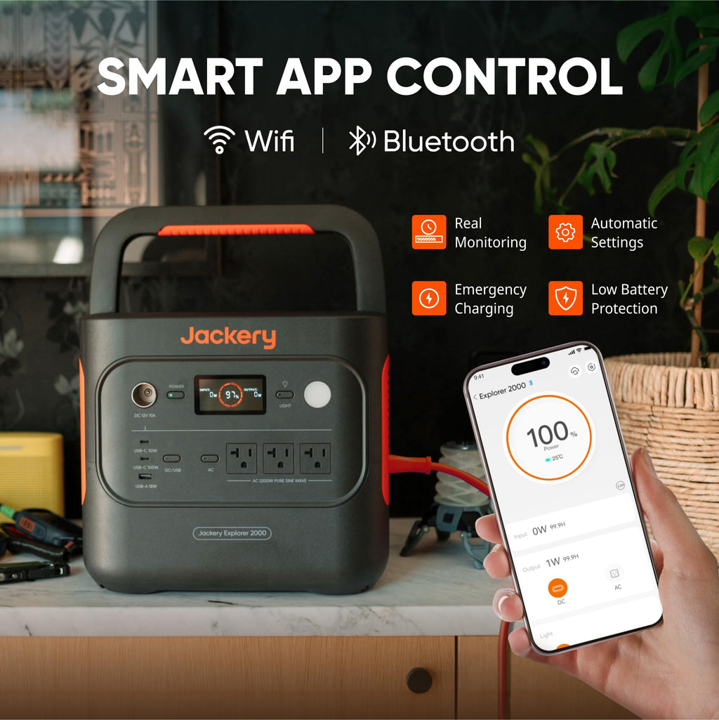 Jackery Explorer 2000 v2 2042Wh Portable Power Station