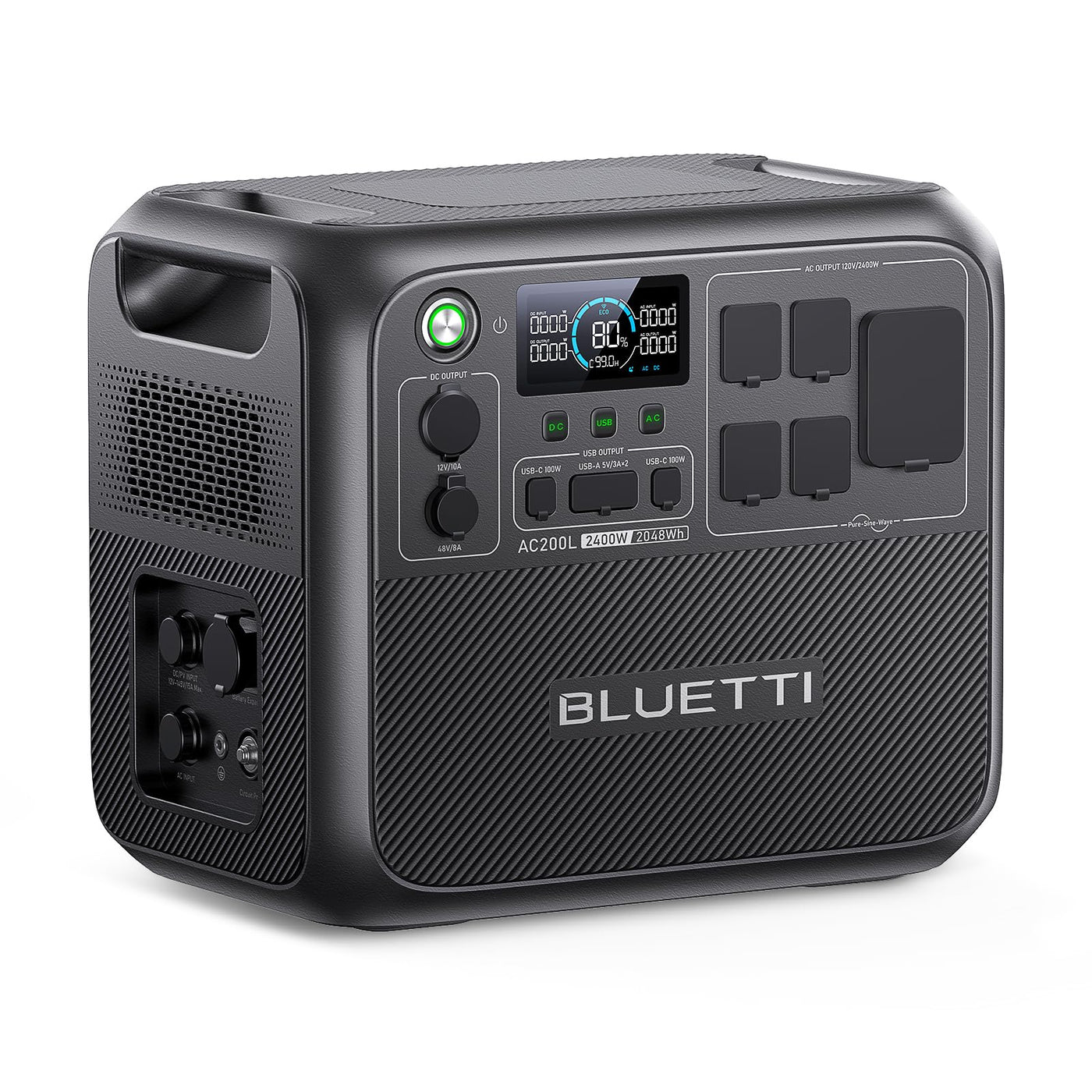 BLUETTI AC200L 2048Wh LiFePO4 Portable Power Station