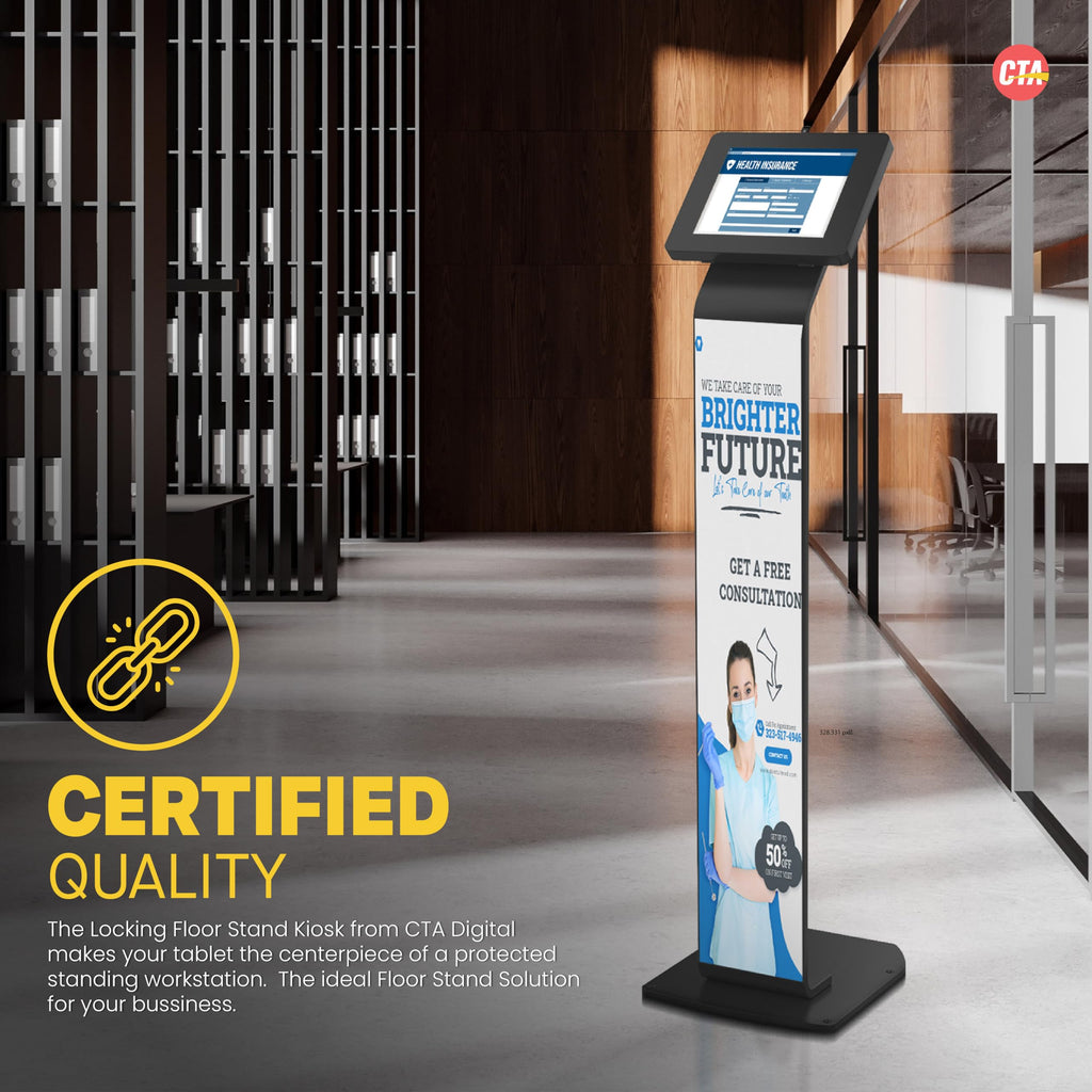 Premium Kiosk Floor Stand