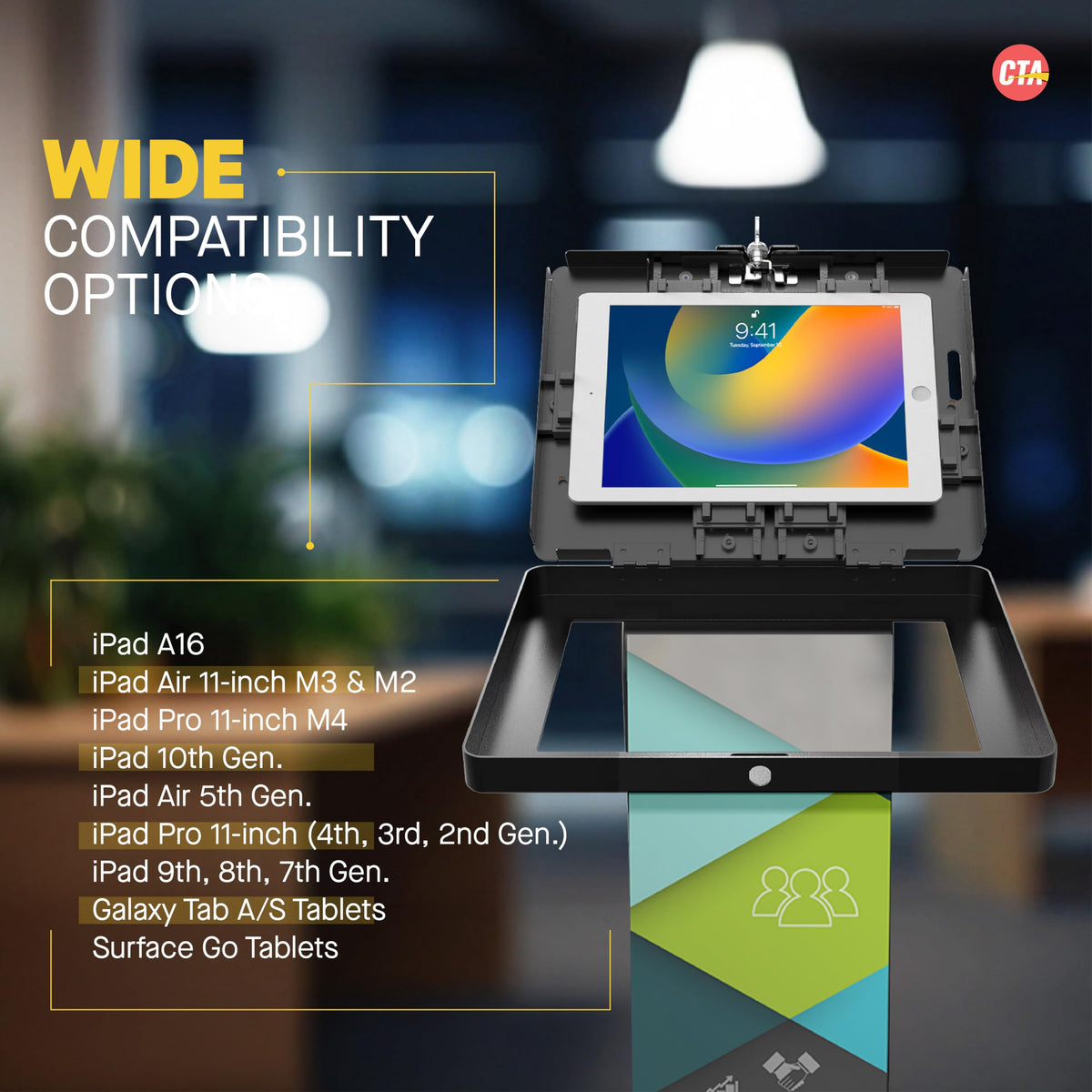 Premium Kiosk Floor Stand