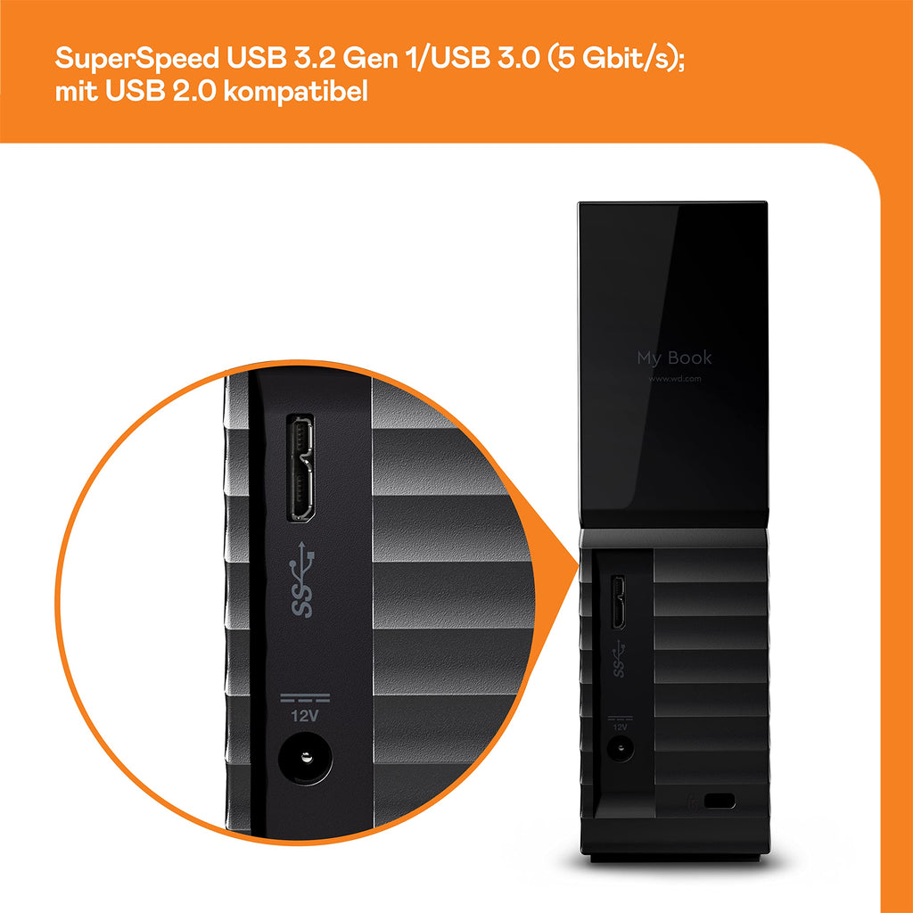 WD My Book External Desktop Hard Drive with USB 3.0