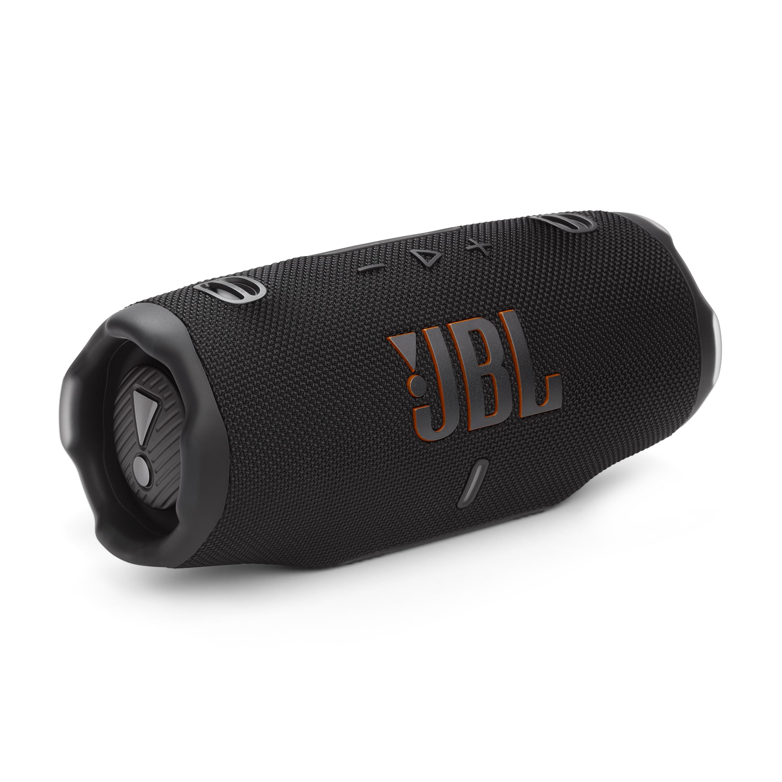 JBL Charge 6 - Portable Waterproof & Drop-Proof Bluetooth Speaker, Bold JBL Pro Sound with AI Sound Boost, 28Hrs of Playtime, Built-in powerbank & Comes with a Sturdy/Removable Carrying Strap (Black)